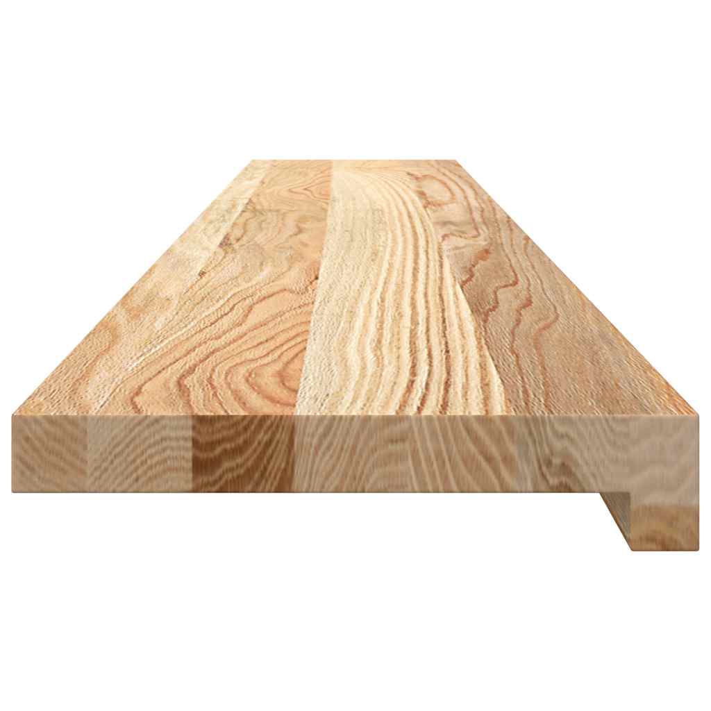 Prozorske klupice 2 kom 120x20x2 cm netretirane masivne hrast
