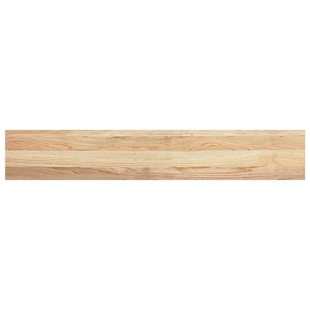 Prozorske klupice 2 kom 120x20x2 cm netretirane masivne hrast