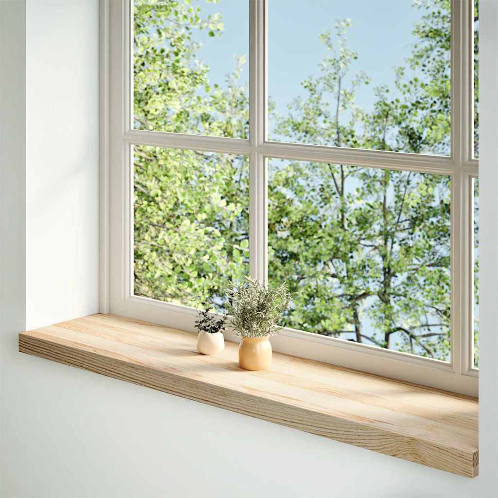 Prozorske klupice 2 kom 110x25x2 cm netretirane masivne hrast