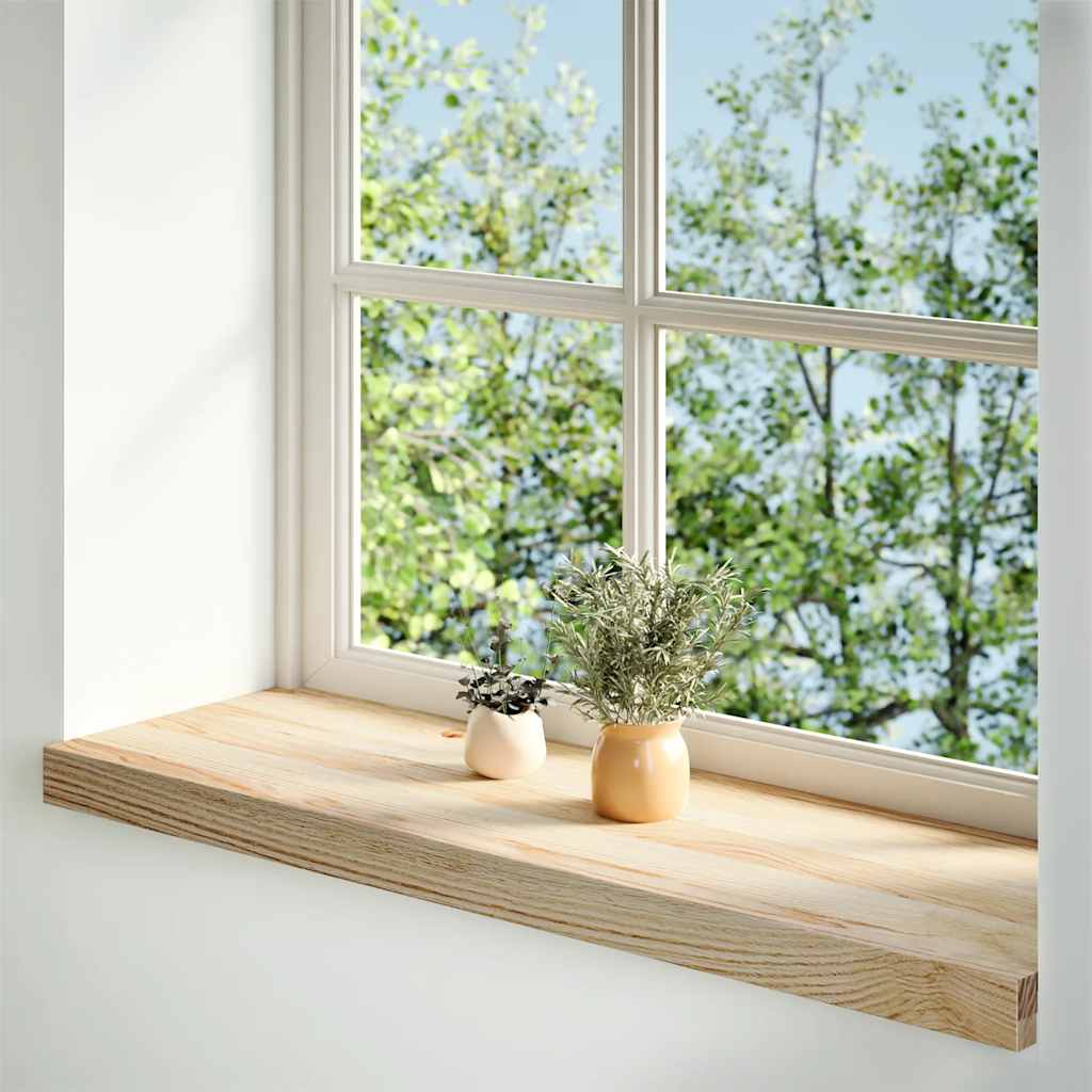 Prozorske klupice 2 kom 70x30x2 cm netretirane masivne hrast