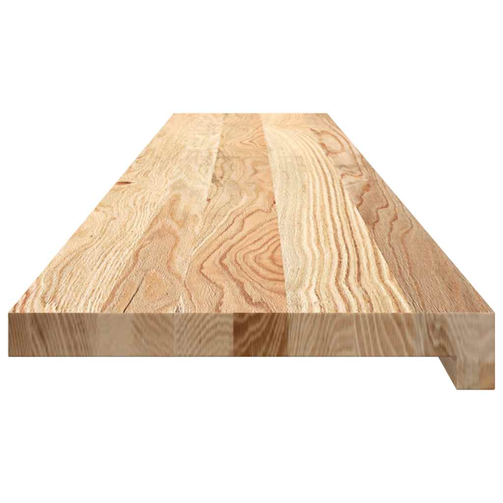 Prozorske klupice 2 kom 140x30x2 cm netretirane masivne hrast