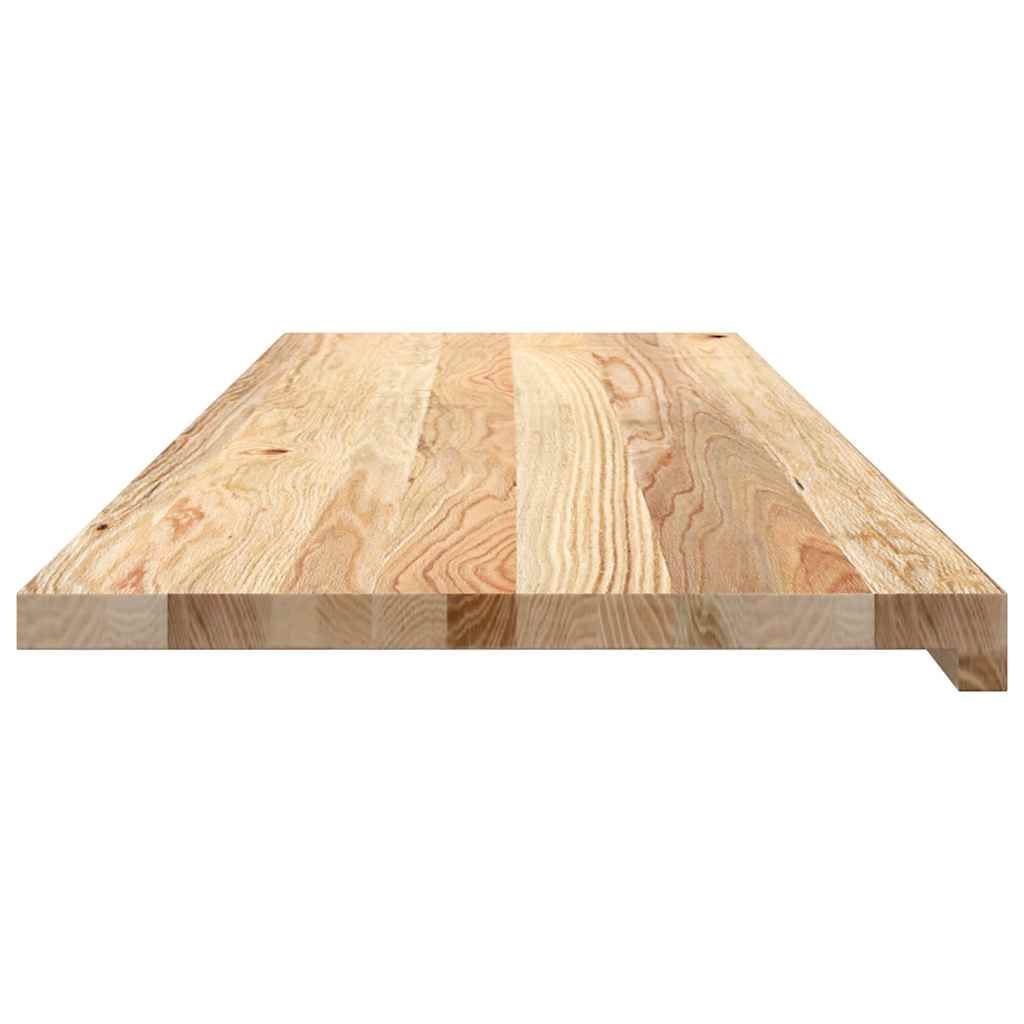 Prozorske klupice 2 kom 120x40x2 cm netretirane masivne hrast