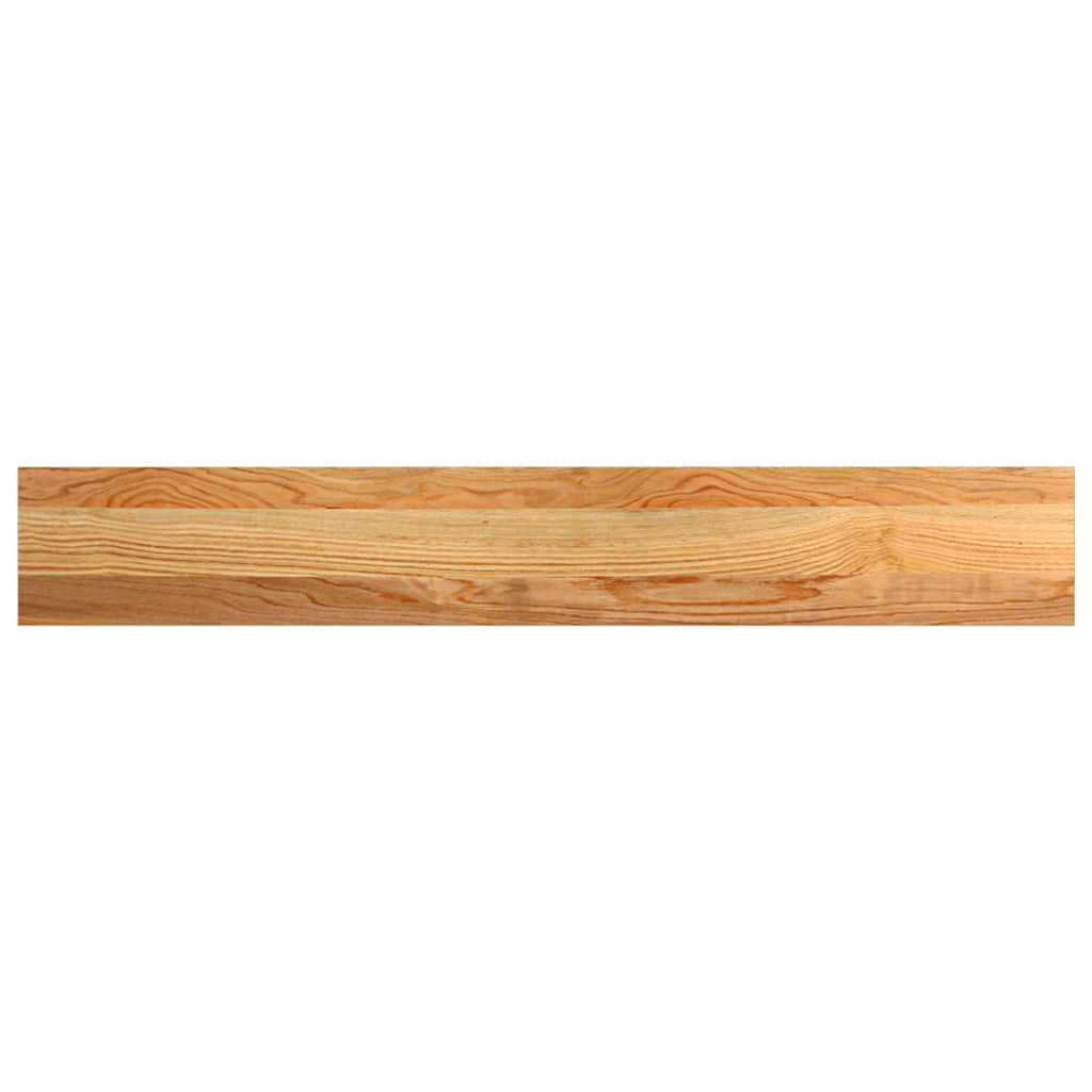 Prozorske klupice 2 kom svijetlosmeđe 100x15x2 cm masivne hrast