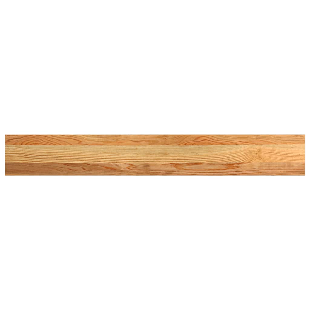 Prozorske klupice 2 kom svijetlosmeđe 110x15x2 cm masivne hrast
