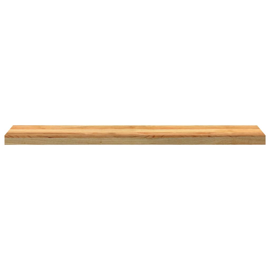 Prozorske klupice 2 kom svijetlosmeđe 110x20x2 cm masivne hrast