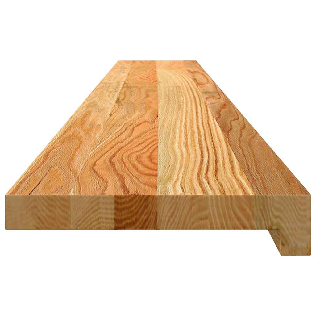 Prozorske klupice 2 kom svijetlosmeđe 140x20x2 cm masivne hrast