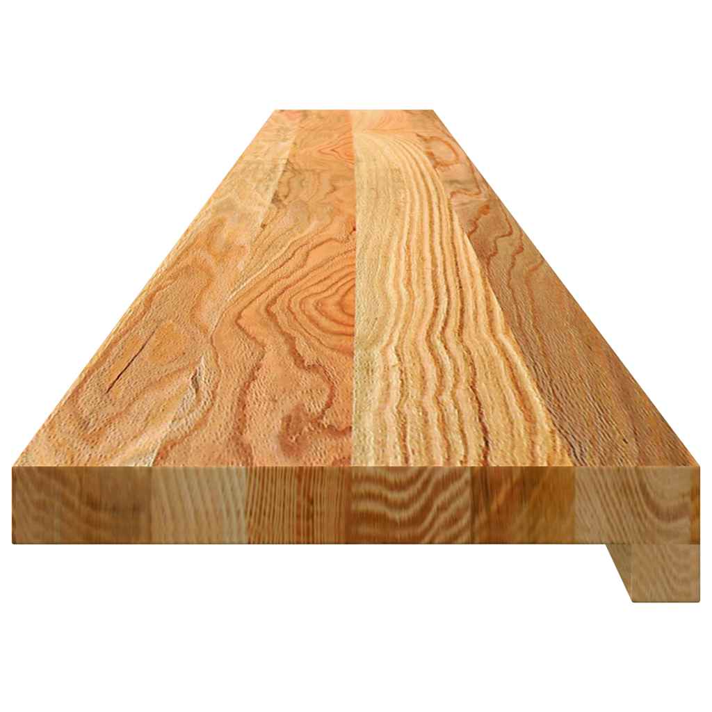 Prozorske klupice 2 kom svijetlosmeđe 160x20x2 cm masivne hrast