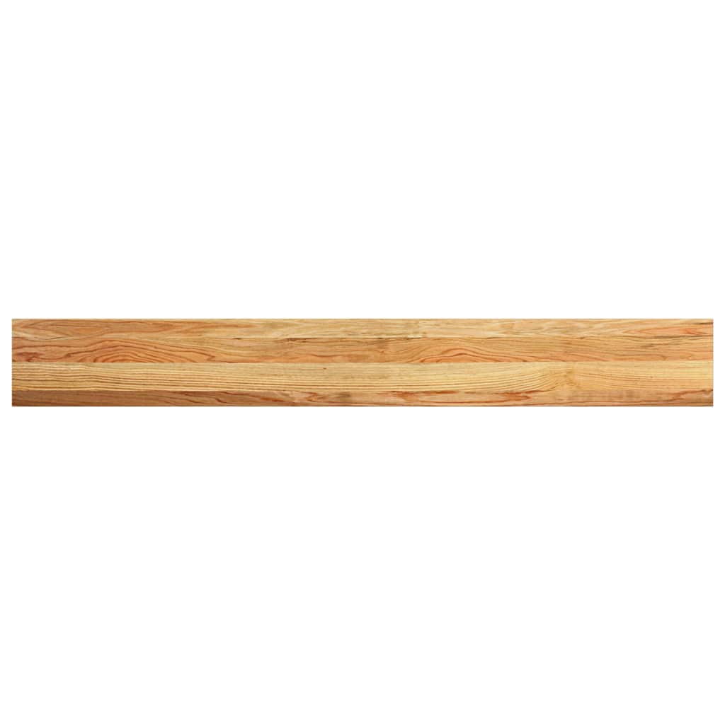 Prozorske klupice 2 kom svijetlosmeđe 160x20x2 cm masivne hrast