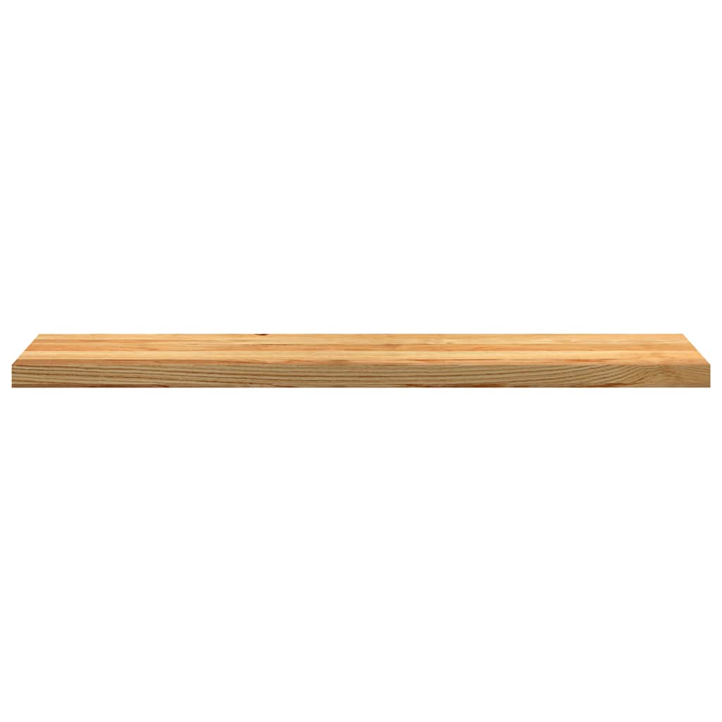 Prozorske klupice 2 kom svijetlosmeđe 120x25x2 cm masivne hrast