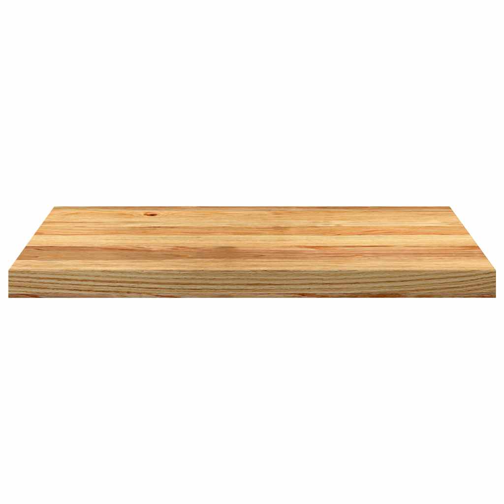 Prozorske klupice 2 kom svijetlosmeđe 70x40x2 cm masivne hrast