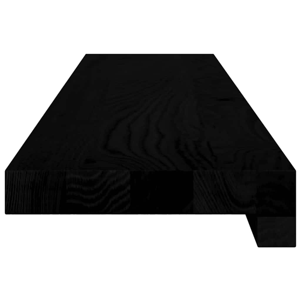Prozorske klupice 2 kom tamnosmeđe 90x15x2 cm masivne hrast