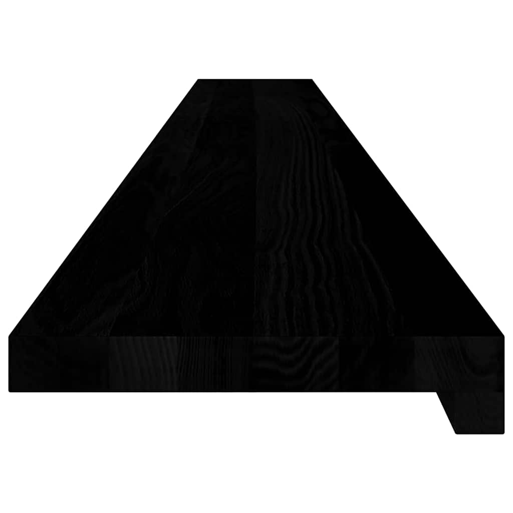 Prozorske klupice 2 kom tamnosmeđe 160x20x2 cm masivne hrast