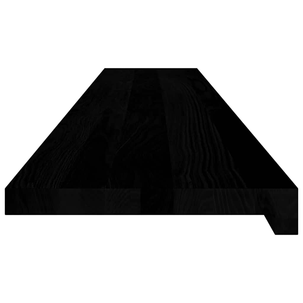Prozorske klupice 2 kom tamnosmeđe 140x25x2 cm masivne hrast
