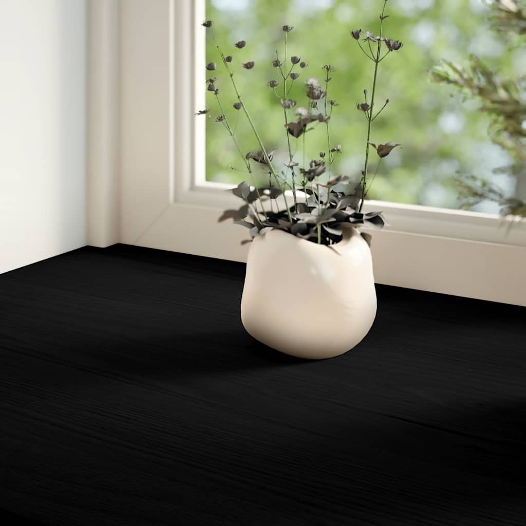 Prozorske klupice 2 kom tamnosmeđe 110x30x2 cm masivne hrast