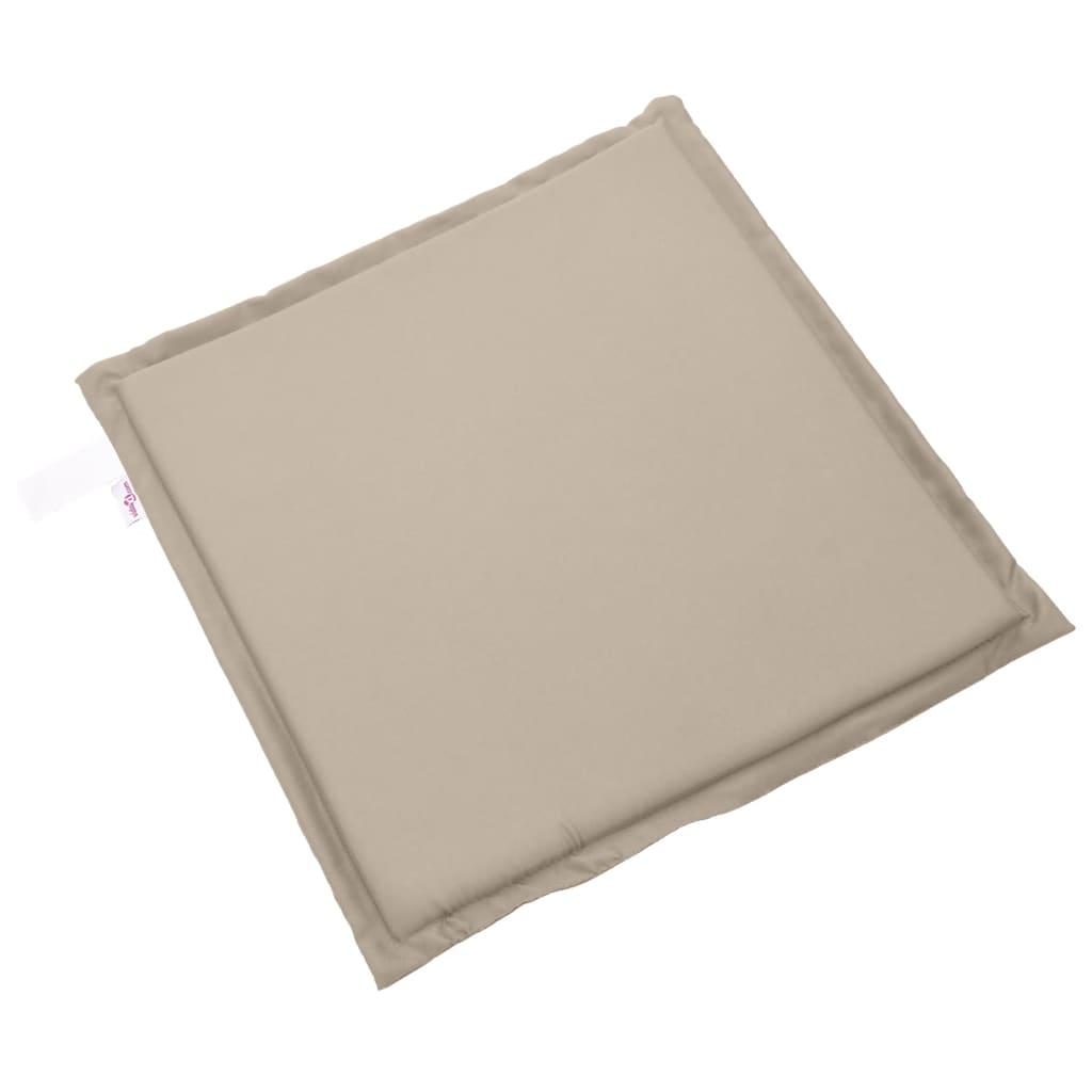Vrtne podloge za sjedalo 2 kom smeđesive 45x45x2 cm četvrtaste