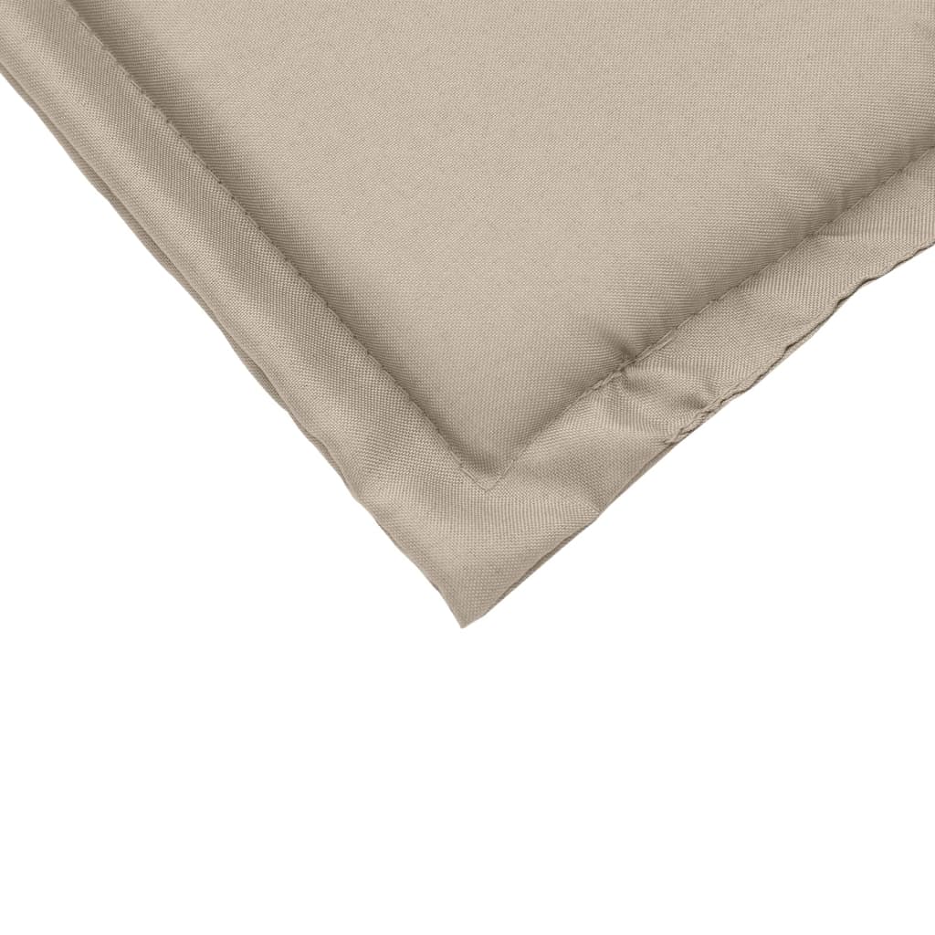 Vrtne podloge za sjedalo 2 kom smeđesive 45x45x2 cm četvrtaste