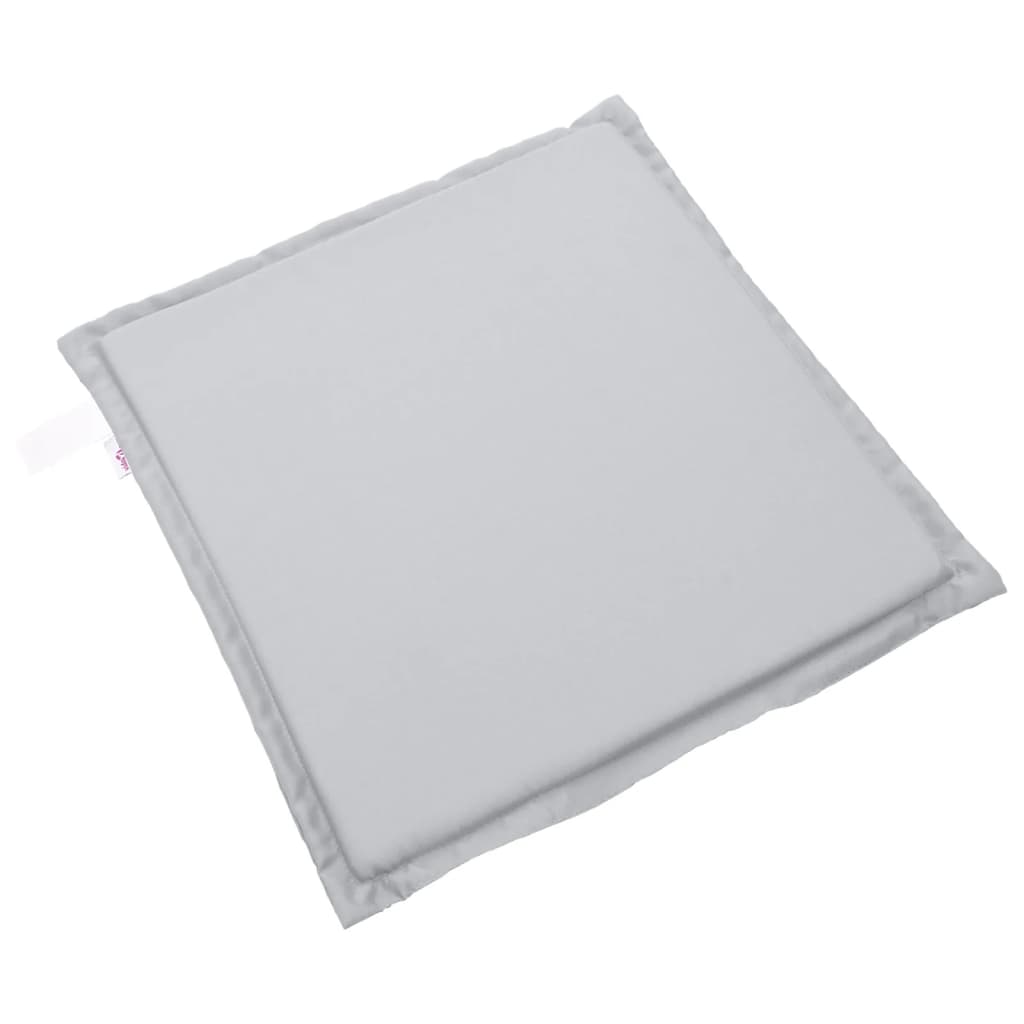 Vrtne podloge za sjedalo 2 kom svjetlosive 45x45x2cm četvrtaste