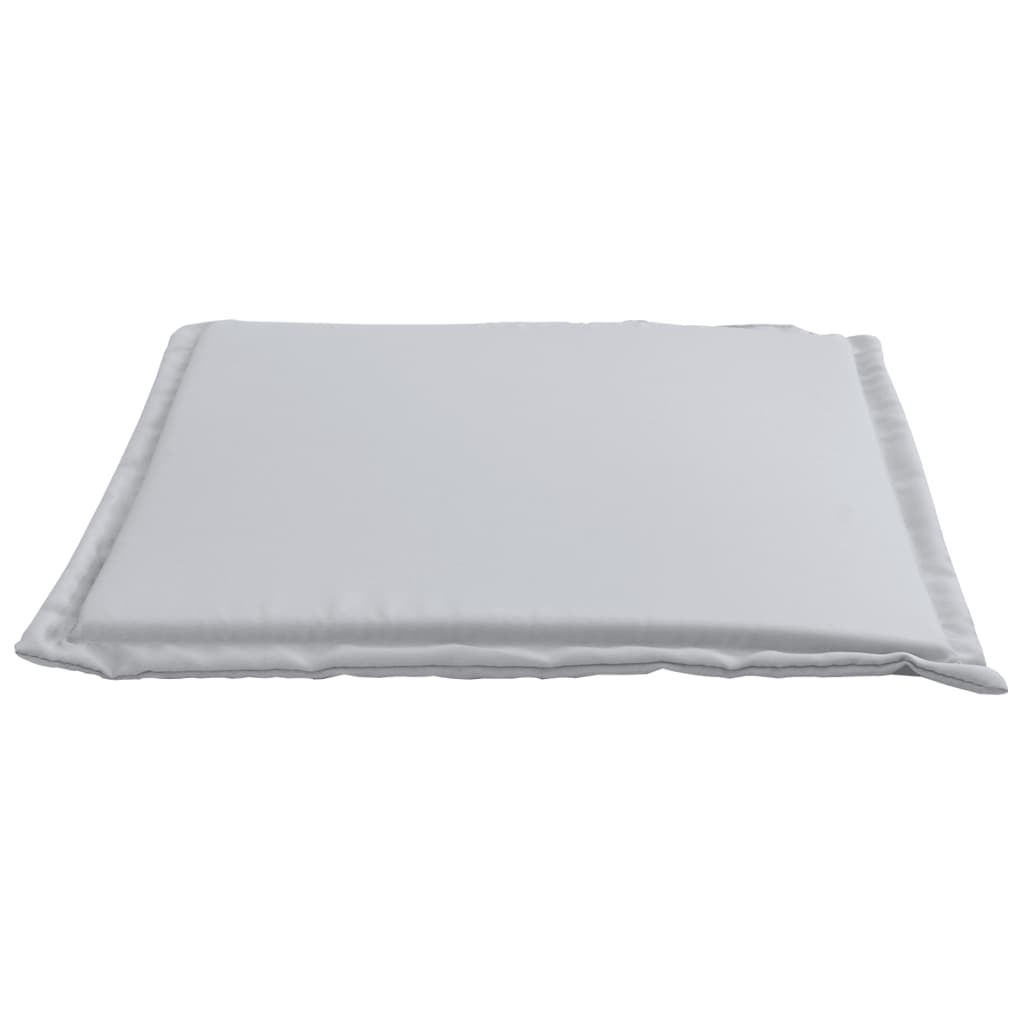 Vrtne podloge za sjedalo 2 kom svjetlosive 45x45x2cm četvrtaste