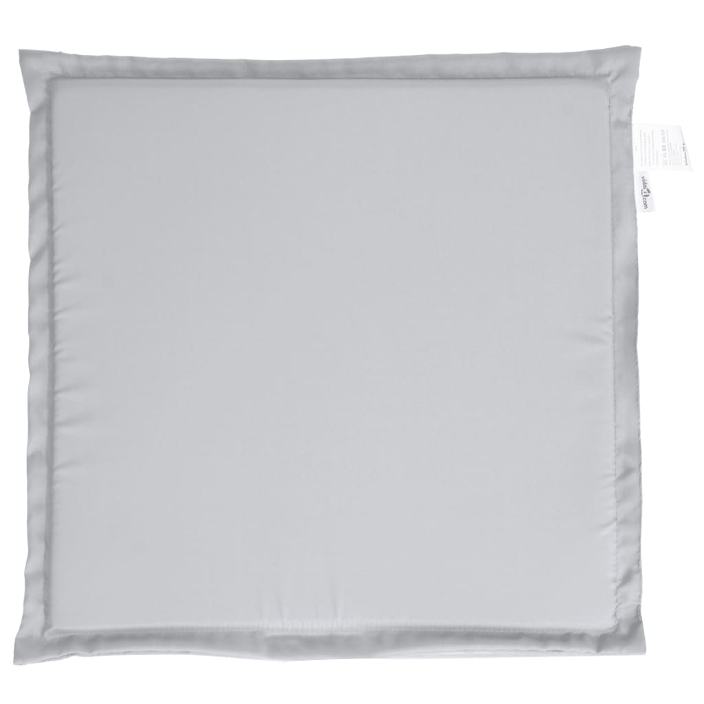 Vrtne podloge za sjedalo 2 kom svjetlosive 45x45x2cm četvrtaste