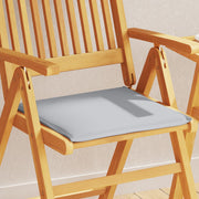Vrtne podloge za sjedalo 2 kom svjetlosive 45x45x2cm četvrtaste
