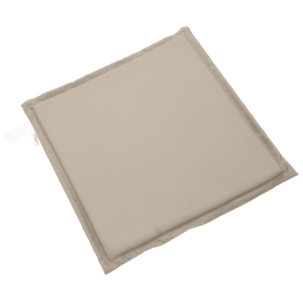 Vrtne podloge za sjedalo 4 kom smeđesive 45x45x2 cm četvrtaste