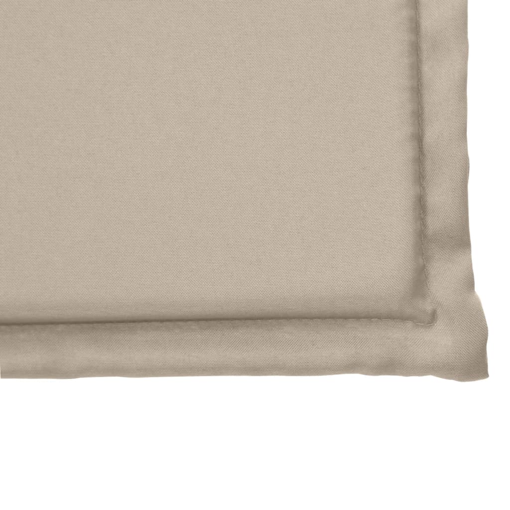 Vrtne podloge za sjedalo 4 kom smeđesive 45x45x2 cm četvrtaste