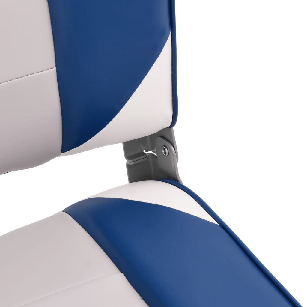 Sklopiva sjedala za brod 2 kom s visokim naslonom 39x43x58 cm
