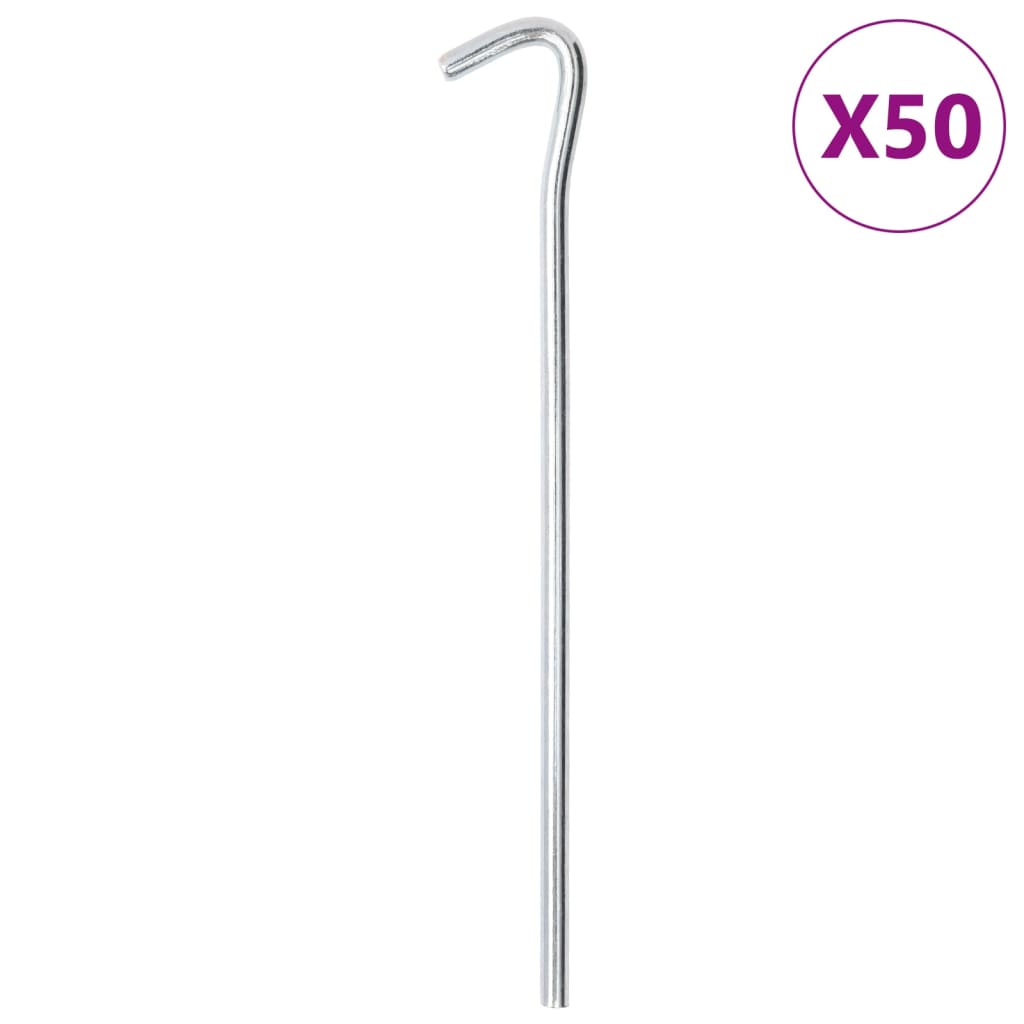 Klinovi za šator 50 kom 23 cm Ø 7 mm od pocinčanog čelika