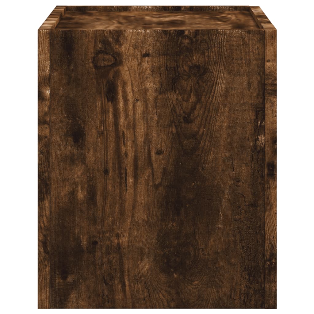 Zidni noćni ormarić boja dimljenog hrasta 45 x 30 x 35 cm