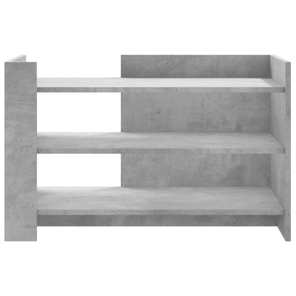Stolić za kavu siva boja betona 80x50x50 cm konstruirano drvo