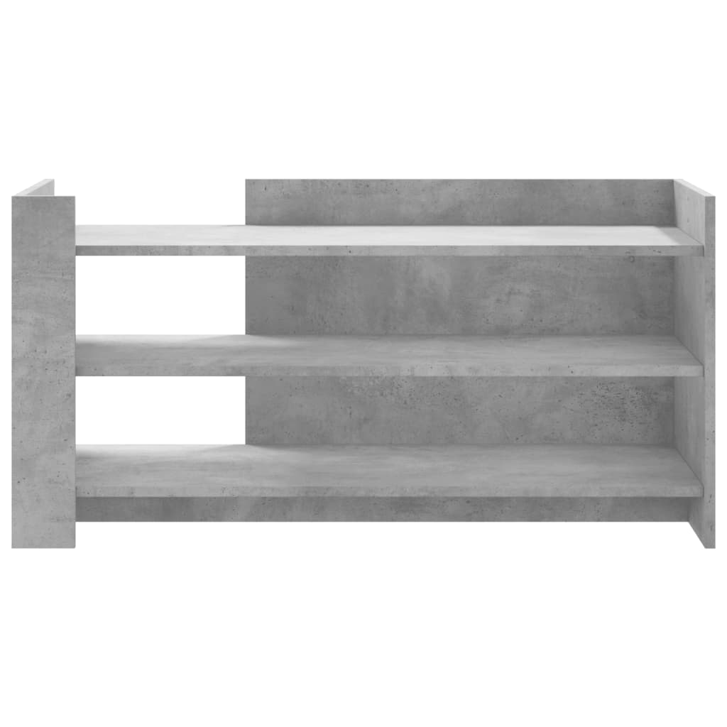 Stolić za kavu siva boja betona 100 x 50 x 50 cm od drva