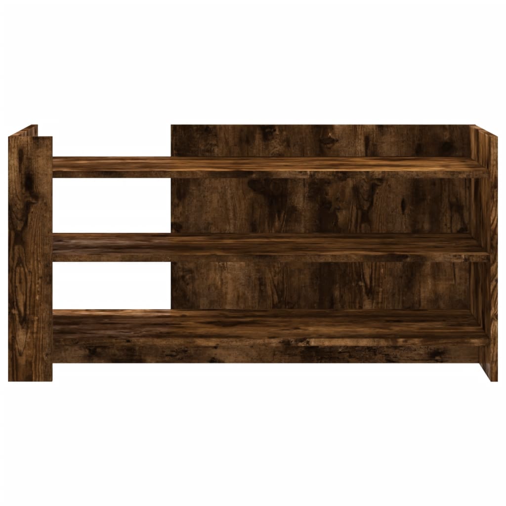 Stolić za kavu boja dimljenog hrasta 100 x 50 x 50 cm od drva