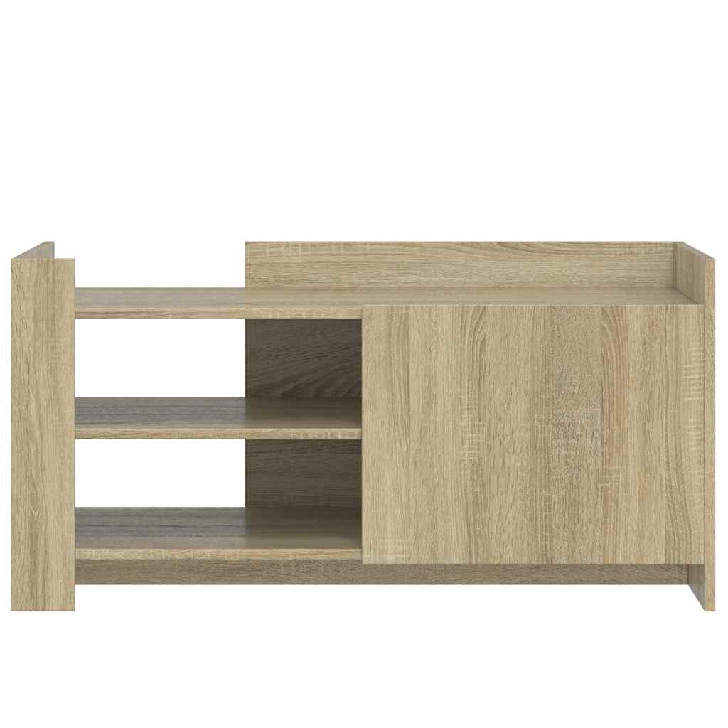 Stolić za kavu boja hrasta sonome 100 x 50 x 50 cm od drva