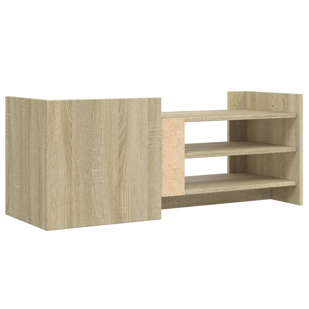 TV ormarić boja hrasta sonome 100x35x40 cm konstruirano drvo