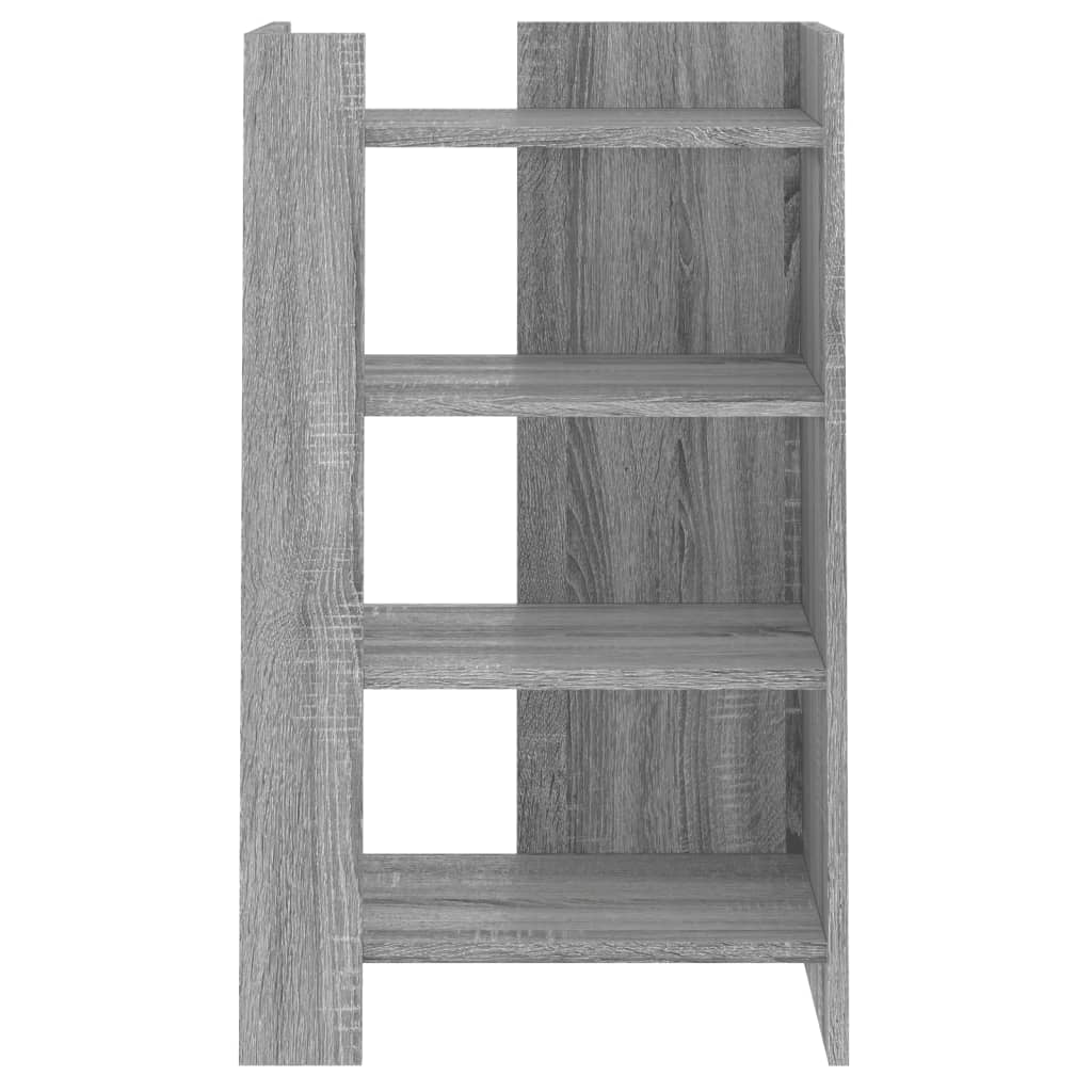 Komoda siva boja hrasta 45x35x75 cm od konstruiranog drva