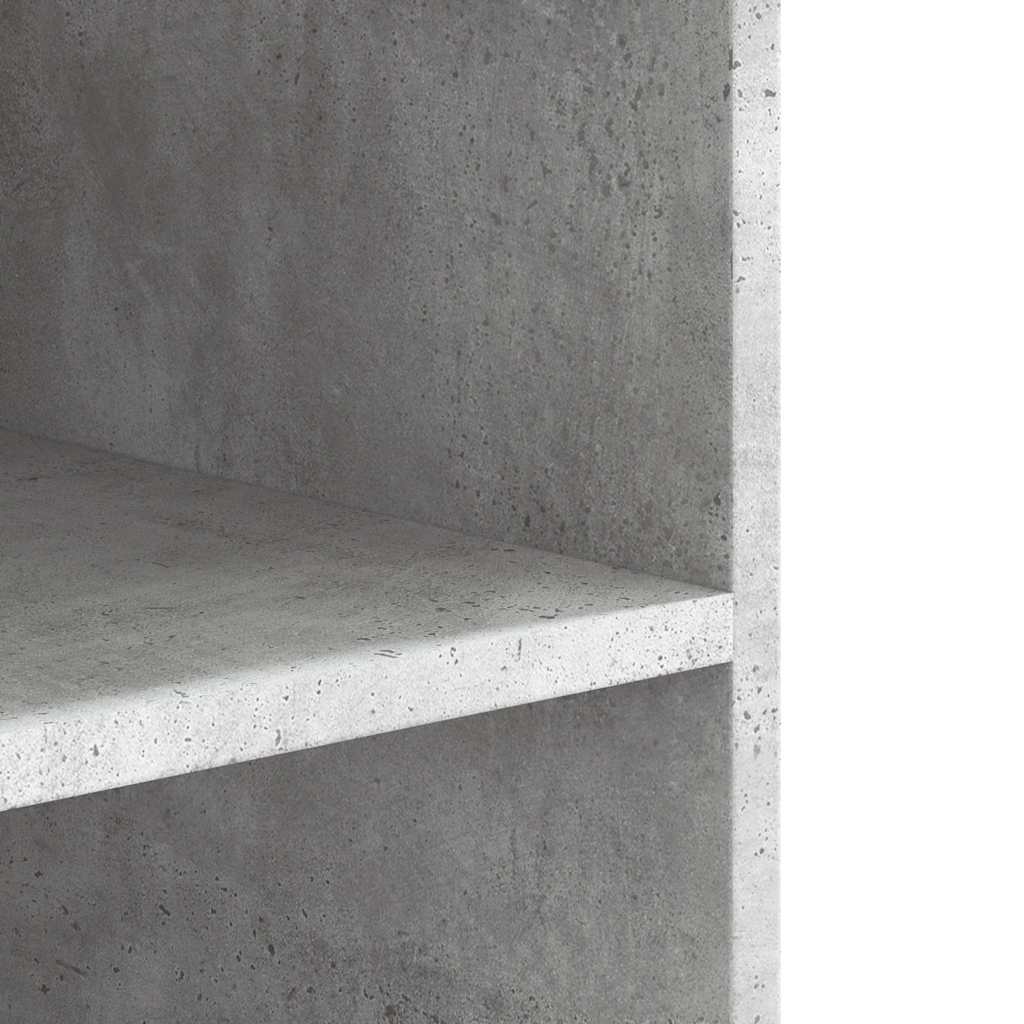 Zidni ormarić boja betona 75 x 35 x 60 cm od konstruiranog drva