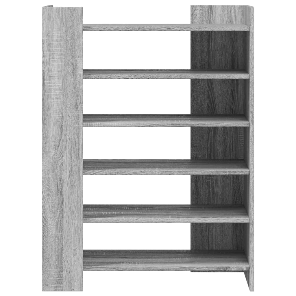 Ormarić za cipele boja hrasta 74,5x37,5x100cm konstruirano drvo
