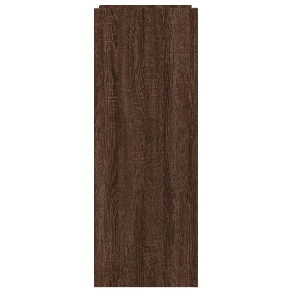 Ormarić za cipele boja hrasta 74,5x37,5x100cm konstruirano drvo