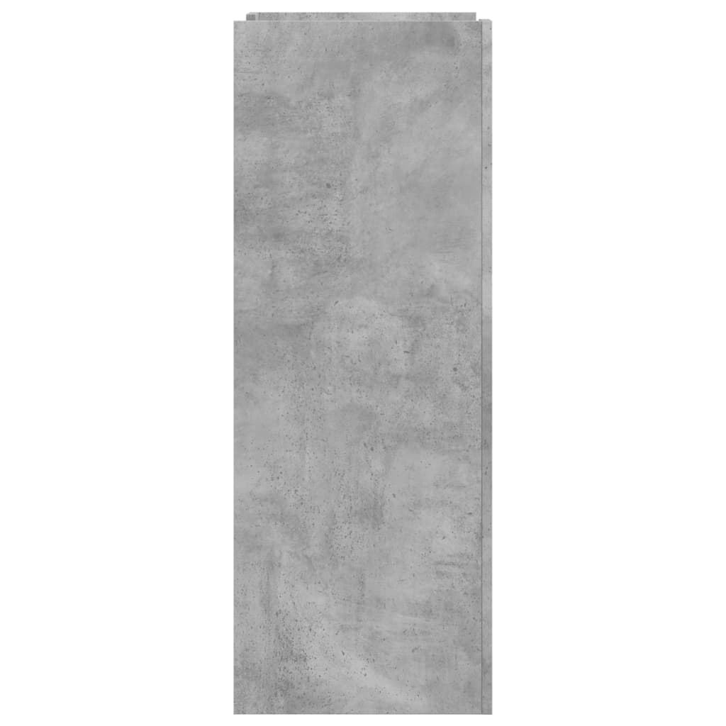 Ormarić za cipele boja betona 52x37,5x100 cm konstruirano drvo