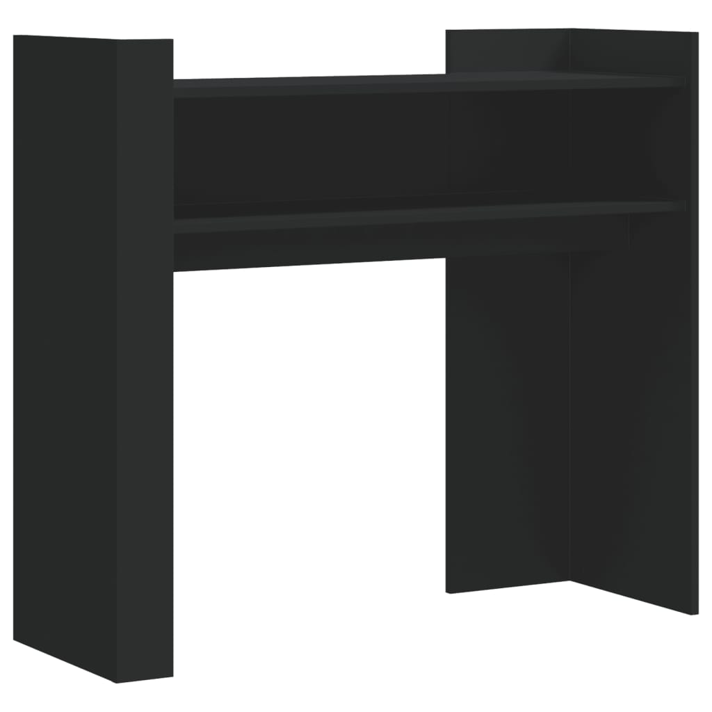 Konzolni stol crni 100x35x90 cm od konstruiranog drva