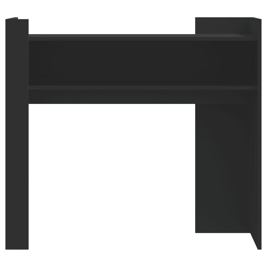 Konzolni stol crni 100x35x90 cm od konstruiranog drva