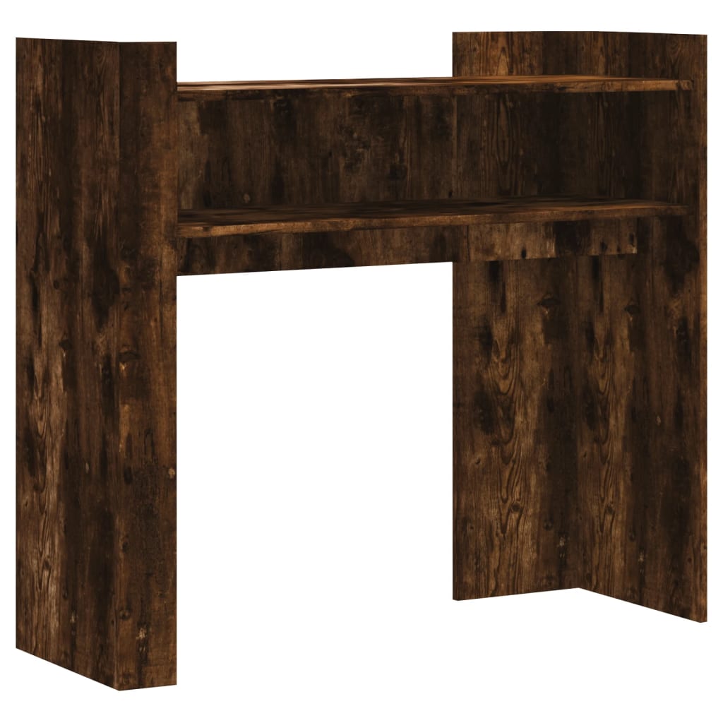 Konzolni stol boja hrasta 100x35x90 cm konstruirano drvo