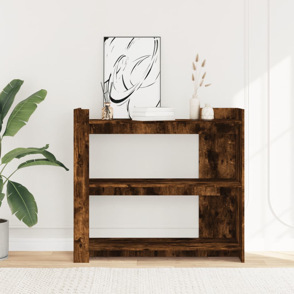 Konzolni stol boja hrasta 100x35x90 cm konstruirano drvo