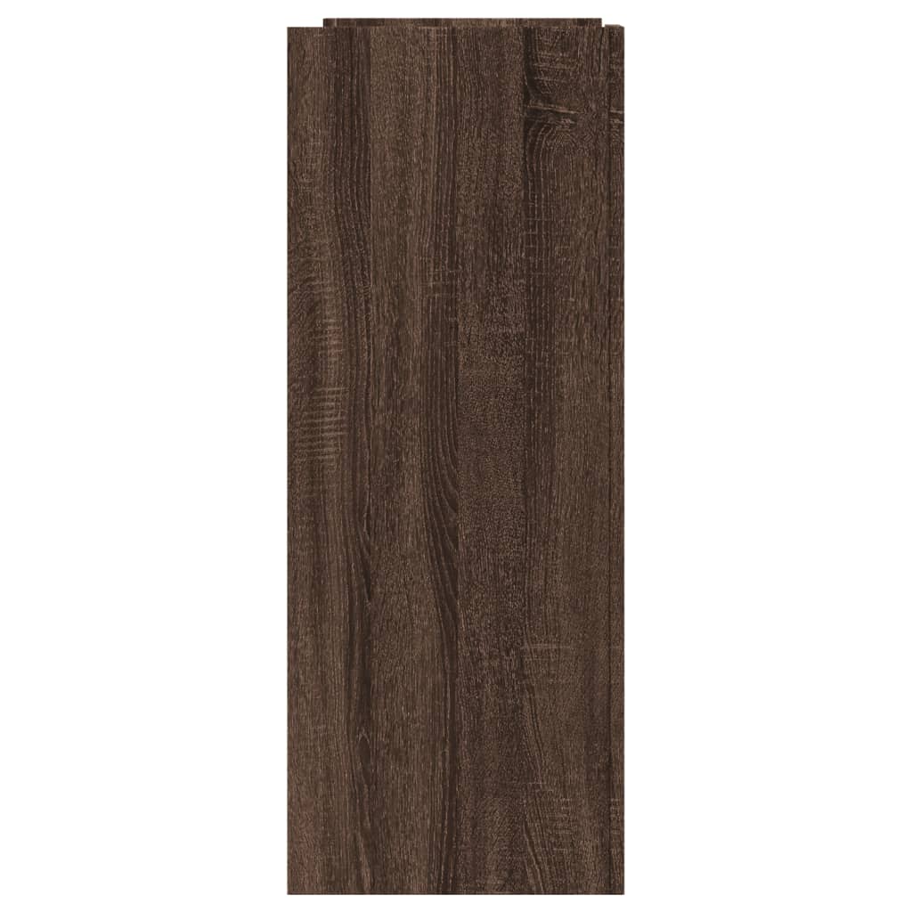 Konzolni stol boja hrasta 100x35x90 cm konstruirano drvo