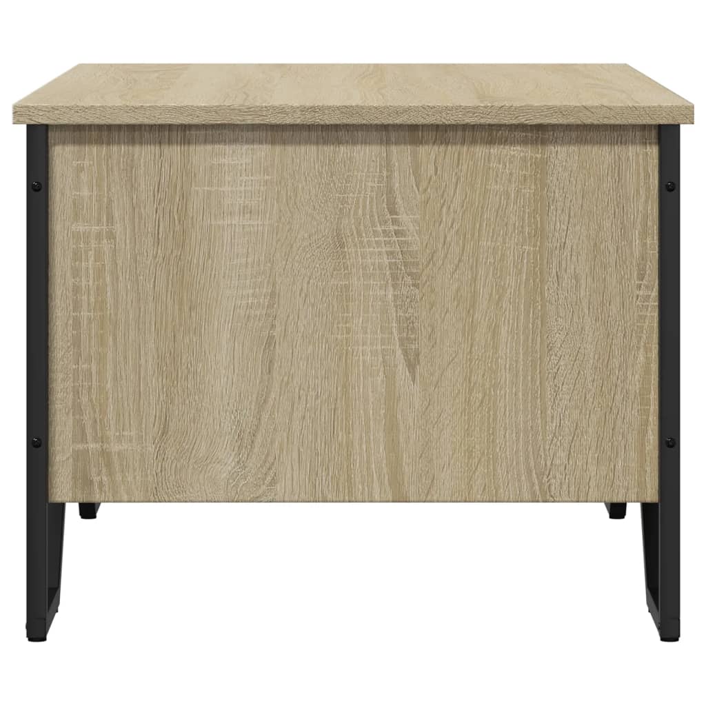 Stolić za kavu boja hrasta 75x51x40 cm konstruirano drvo