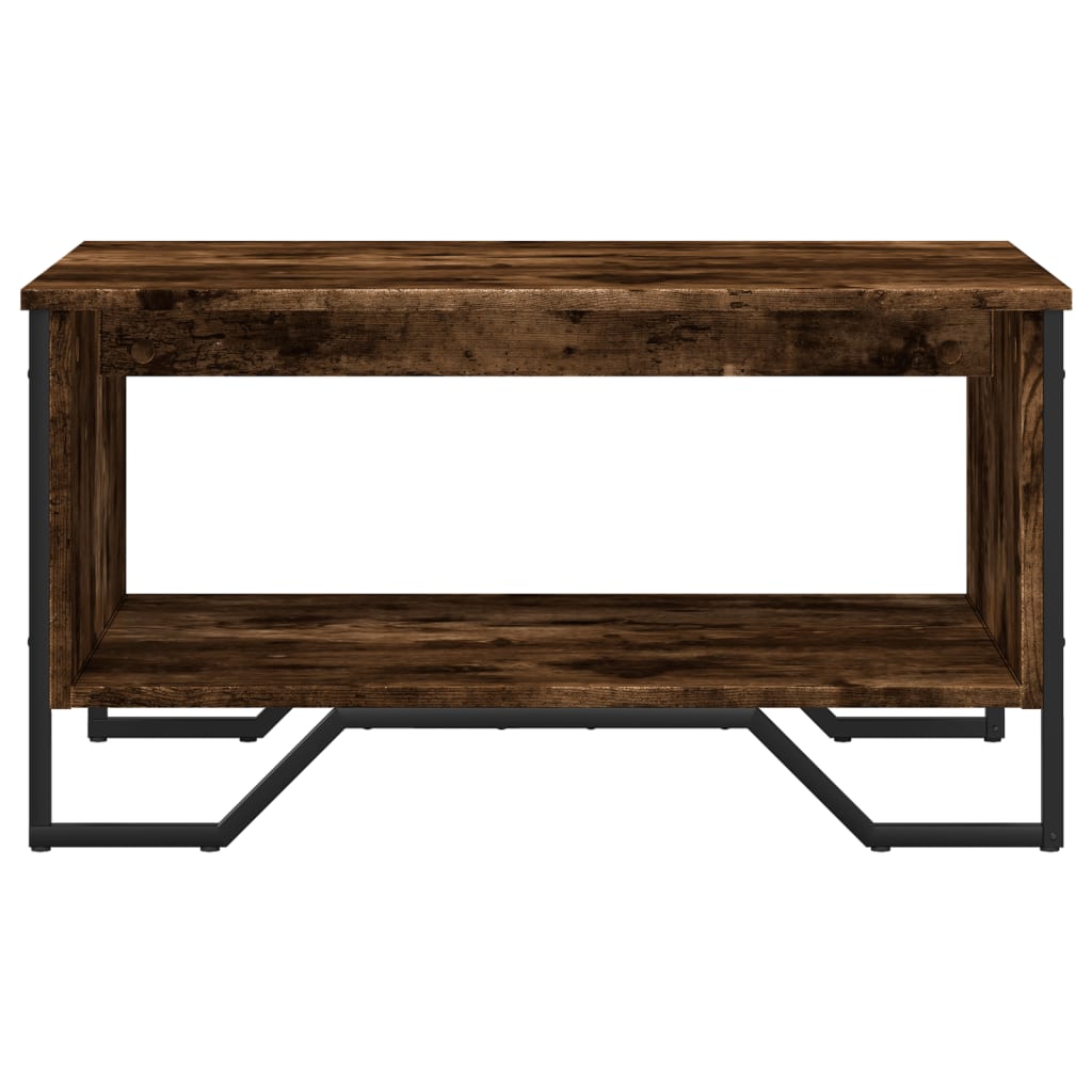 Stolić za kavu boja hrasta 75x51x40 cm konstruirano drvo