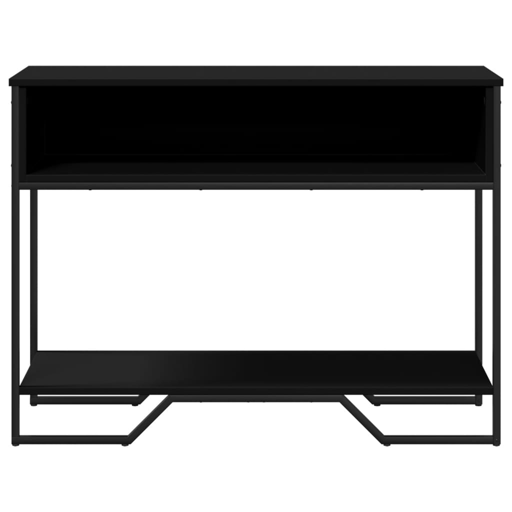 Konzolni stol crni 100 x 35 x 74,5 cm od konstruiranog drva