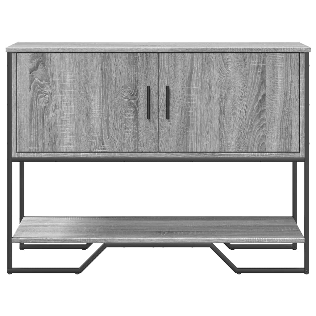 Konzolni stol boja hrasta 100 x 35 x 74,5 cm konstruirano drvo