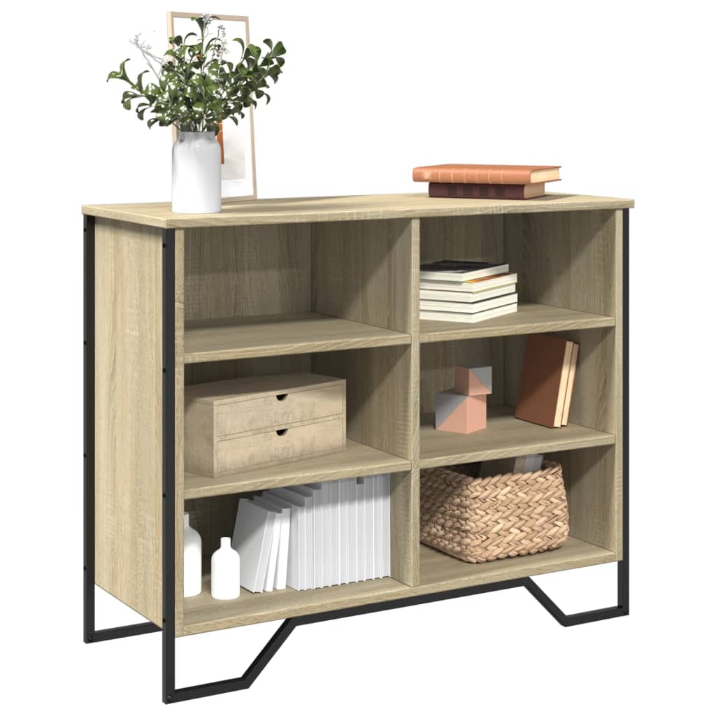 Komoda boja hrasta sonome 91x35,5x74,5 cm od konstruiranog drva