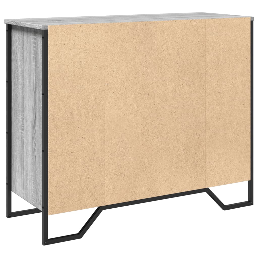 Komoda boja hrasta sonome 91x35,5x74,5 cm konstruirano drvo